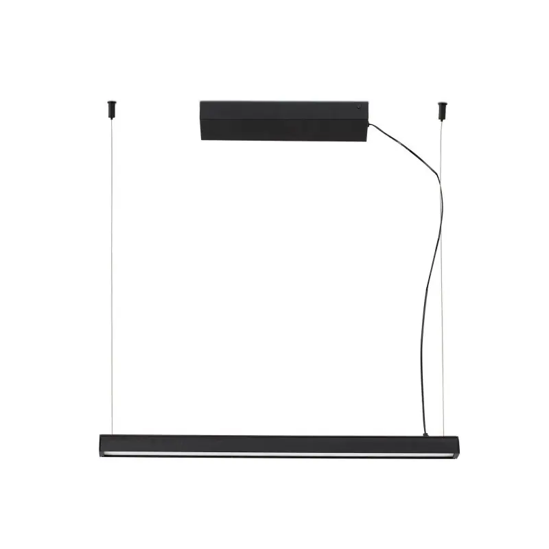 VICO 600 Lampe suspension noire avec fleuron de surface