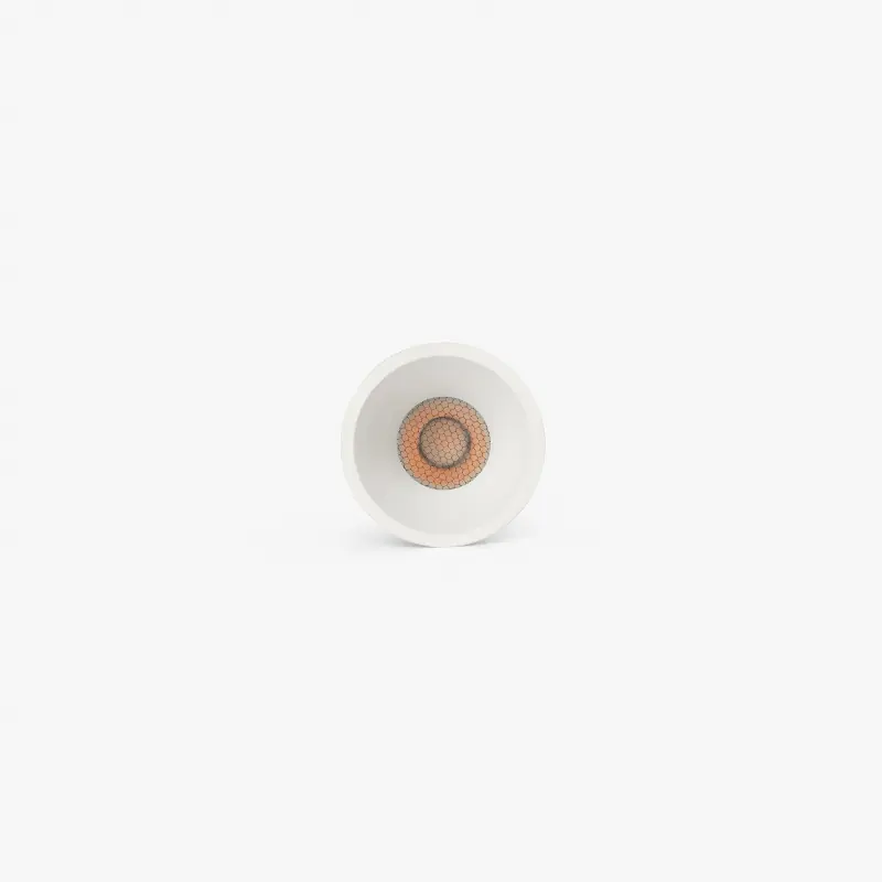 TULIPA downlight encastrable blanc 7W 55° 3000K CRI90 IP44