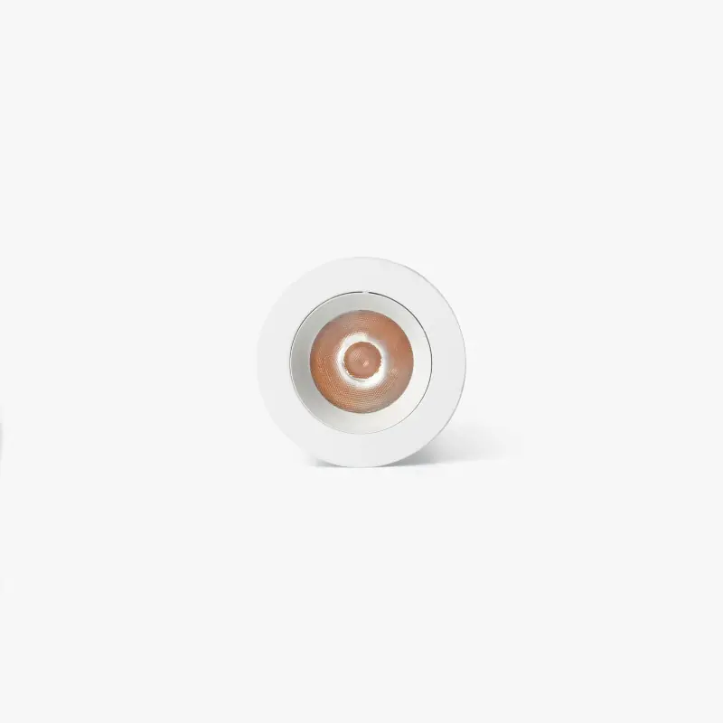 UNO downlight encastrable blanc/blanc 8W 37° 3000K CRI90 dali
