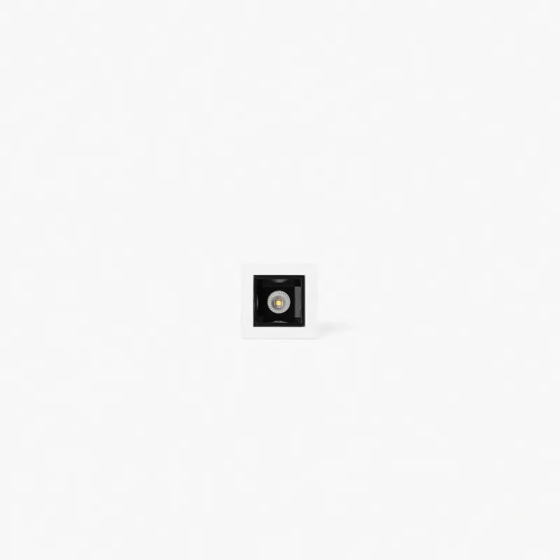 TROOP encastrable 2W blanc-noir 15° 3000K CRI90