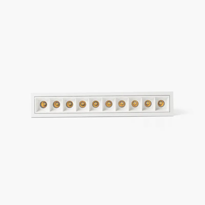 TROOP encastrable 10x2W blanc-blanc 48° 4000K CRI90
