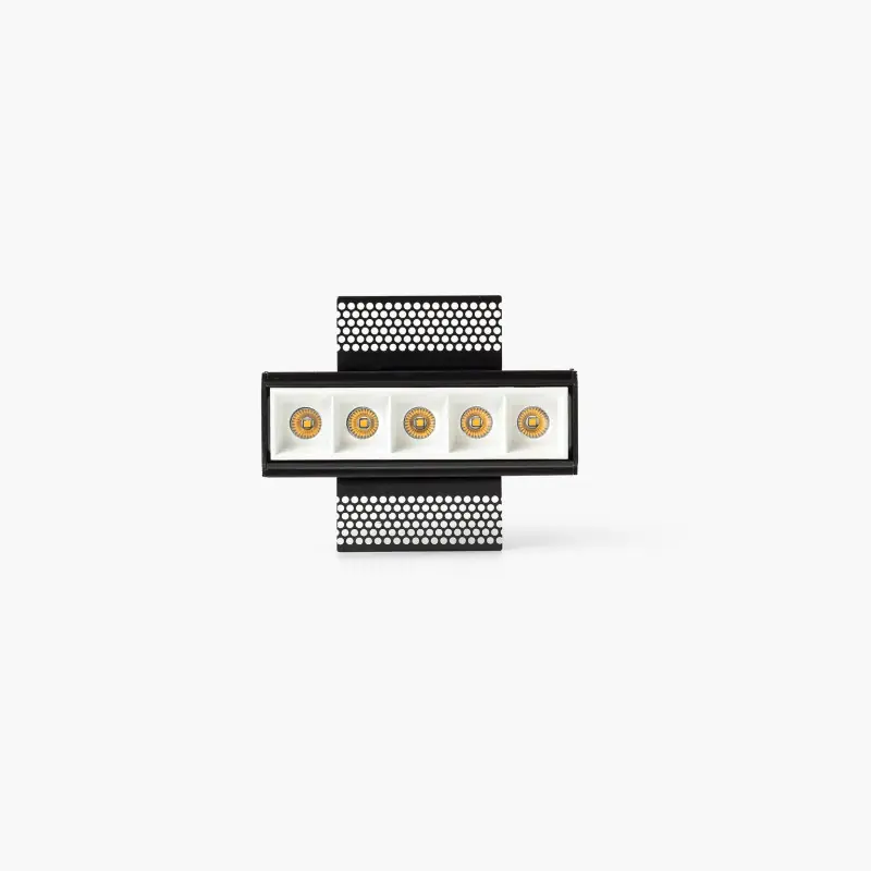 TROOP encastrable 5x2W blanc 15° trimless 2700K CRI90