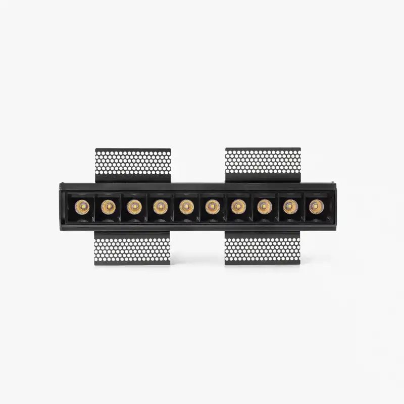 TROOP encastrable 10x2W noir 15° trimless 2700K CRI90