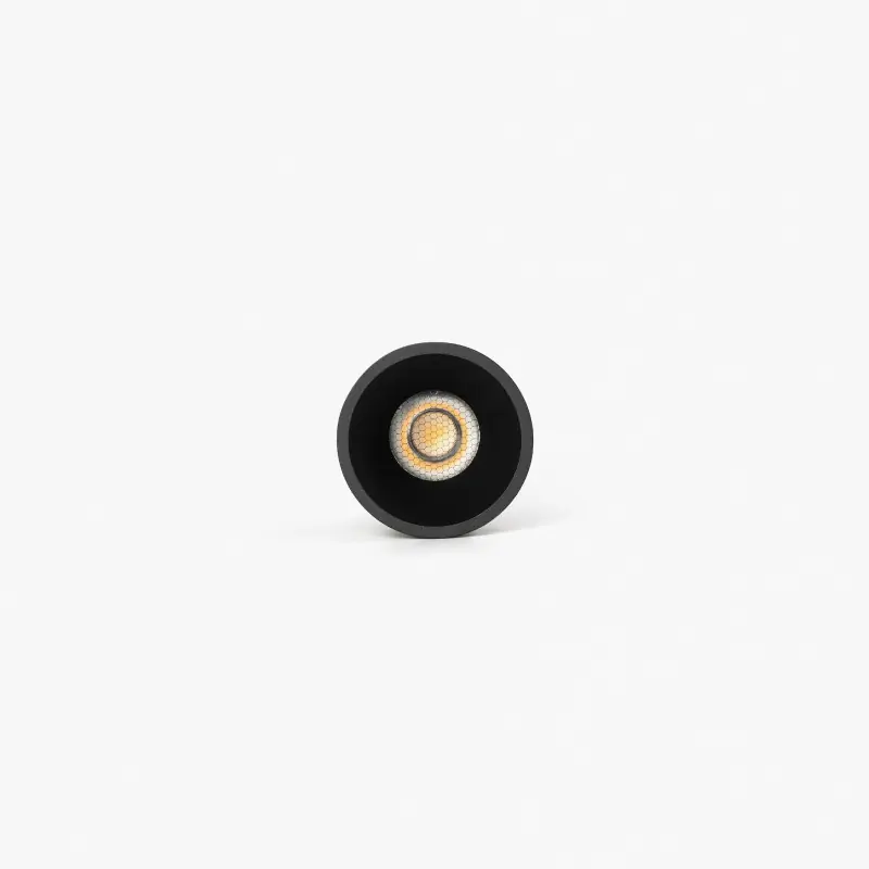 TULIPA downlight encastrable noir 10W 36° 2700K CRI90 casambi
