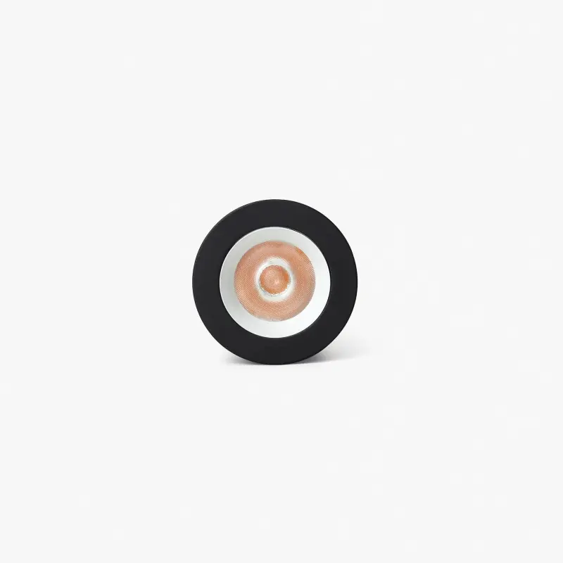 UNO downlight encastrable noir/blanc 8W 24° 2700K CRI90
