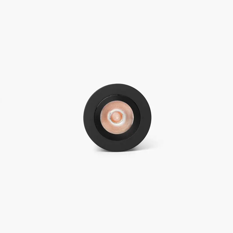 UNO downlight encastrable noir/noir 8W 11° 3000K CRI90
