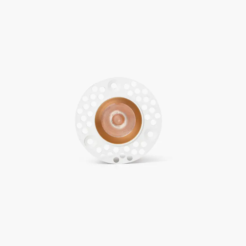 UNO downlight trimless encastrable blanc/or 8W 37° 2700K CRI90 dali
