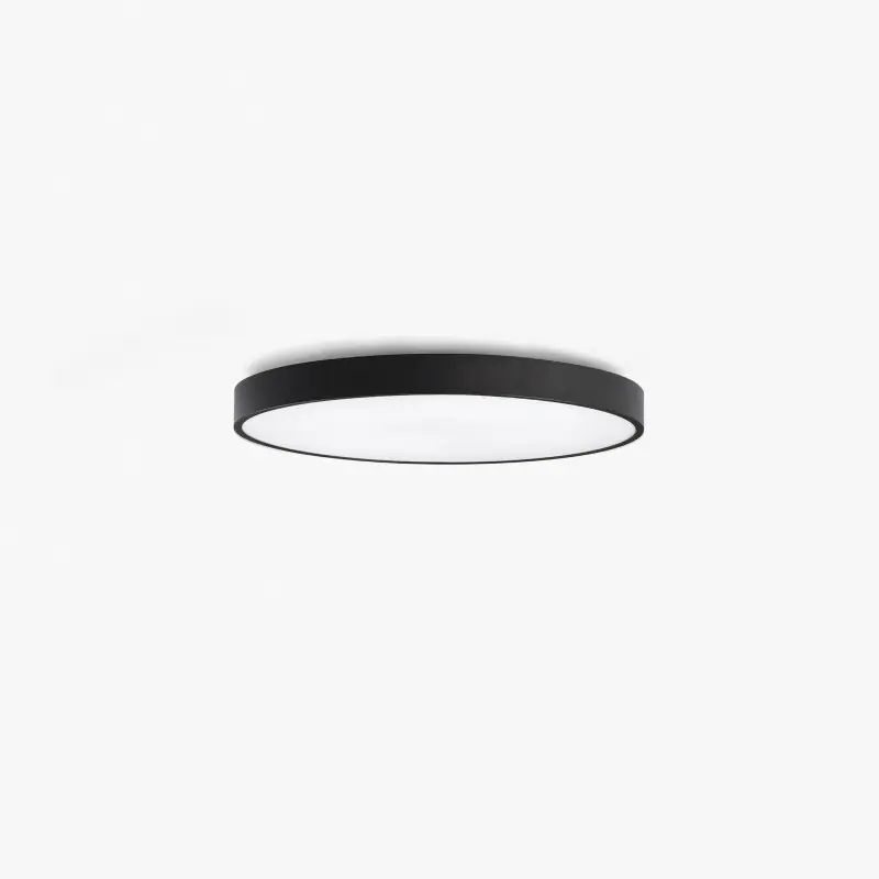 DOMIO surface noir Ø600 43W prismatic 4000K CRI80 casambi