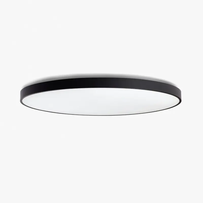 DOMIO surface noir Ø1000 95W prismatic 3000K CRI80 casambi
