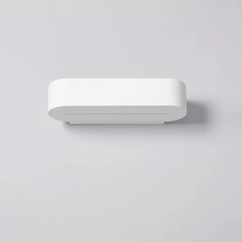 Applique blanche double éclairages plâtres culot r7s
