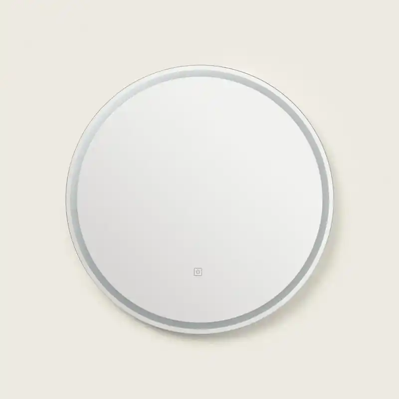 Miroir led salle de bain anti buée rond 60cm