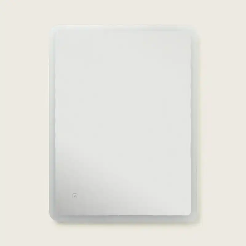 Miroir led salle de bain 4000k anti buée rectangle 80cm