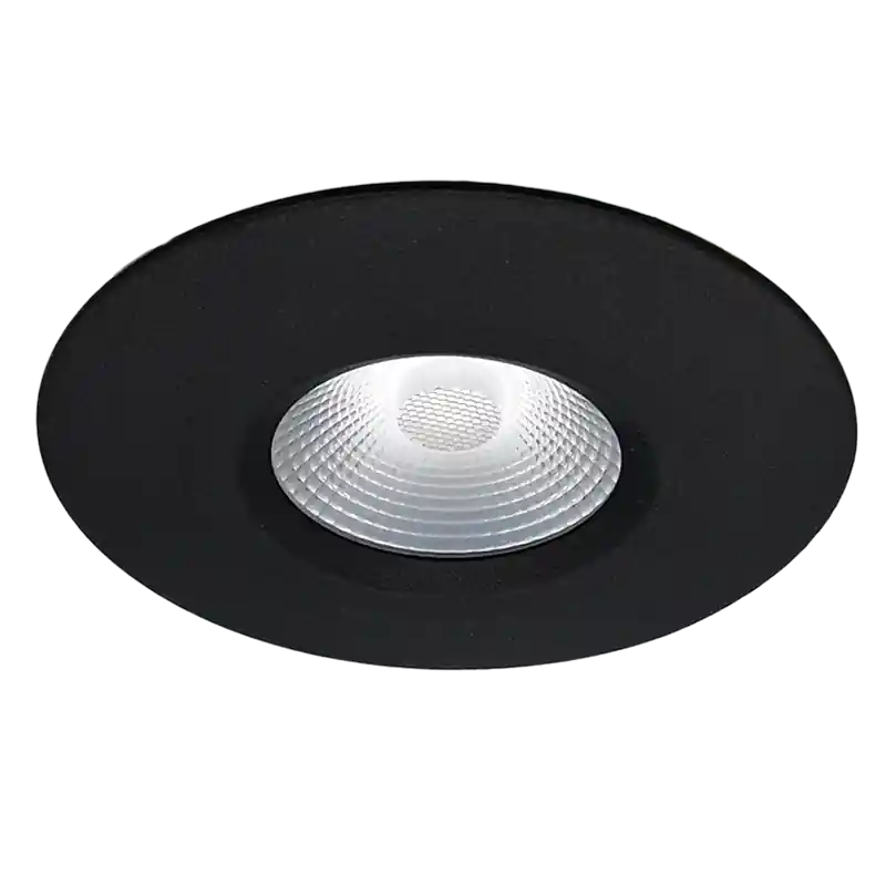 SPOT FOLK R luminaire encastré 7W noir