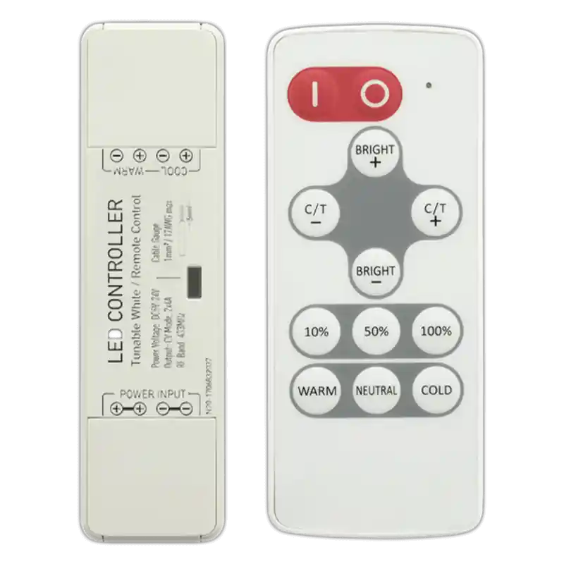 CONTRÔLEUR Télécommande et récepteur pour ruban CTC