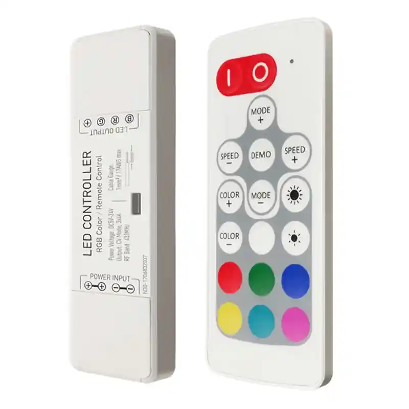 CONTRÔLEUR Télécommande et récepteur pour ruban RGB