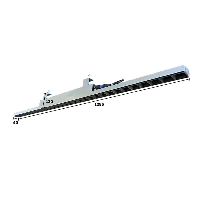 INDUSTRIEL ABSOLUE UGR DOUBLE 80° 1200 92W 4000K IP65