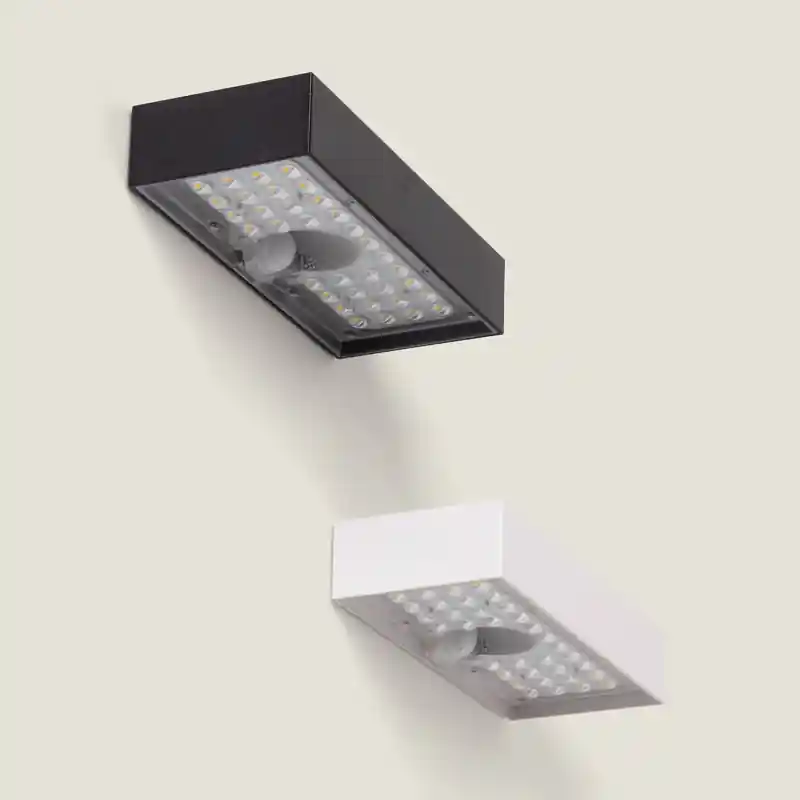 Applique solaire 6w led détecteur de mouvement 900 lm