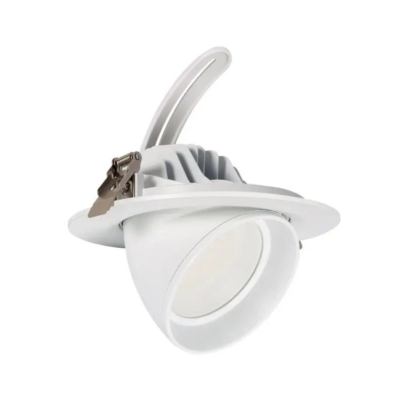 Encastrable 24w led cct Osram orientable escamotable rond blanc