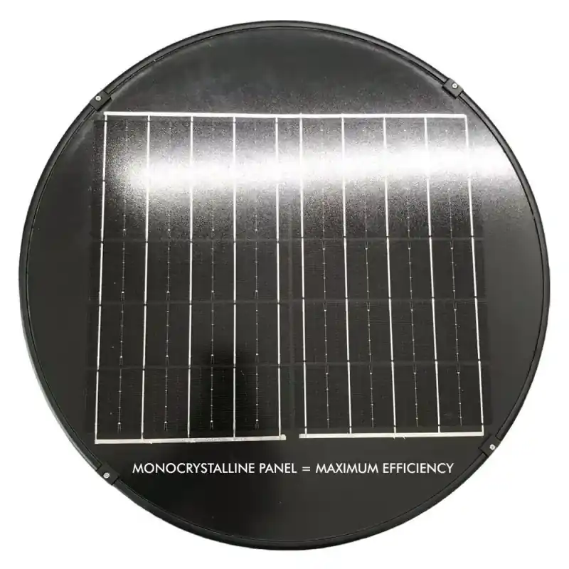 TETE DE LAMPADAIRE SOLAIRE 15W 4000K IP54