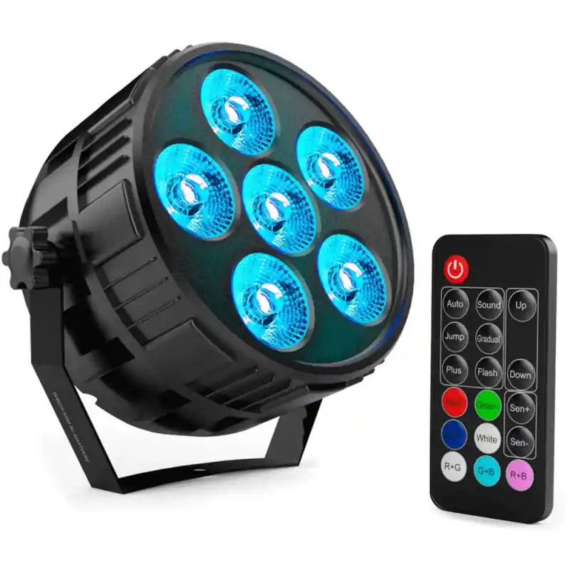 Projecteur led par led 36w rgbw+ telecommande+dmx512 scène évènementiel