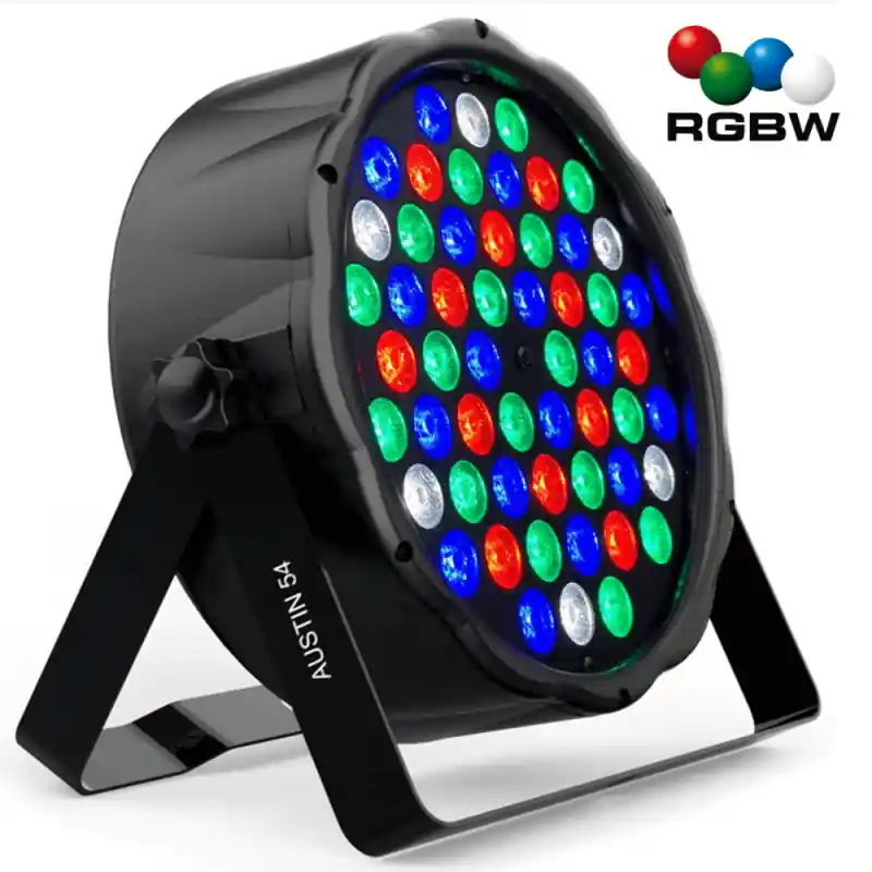 Projecteur led par led 54w rgbw dmx scène évènementiel