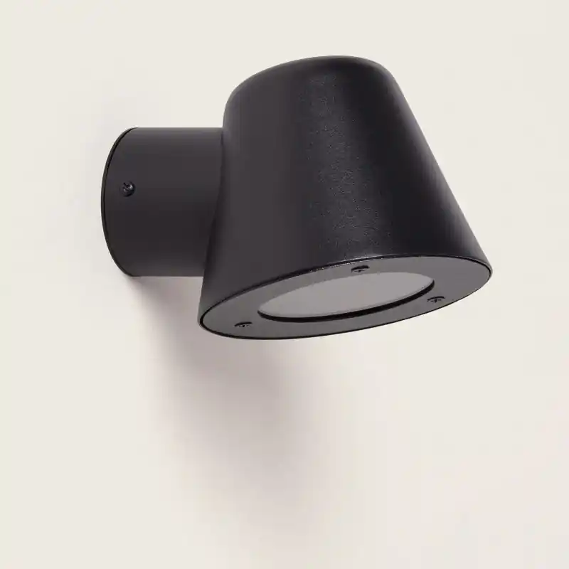 Applique murale extérieure noire spot gu10 étanche ip44