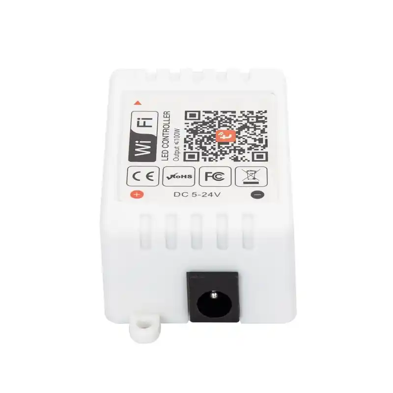 Contrôleur wifi ruban led monochrome 12v/24v application tuya