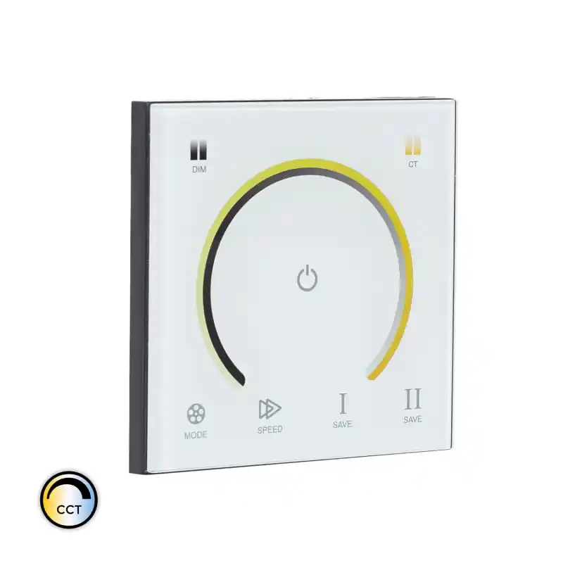 Contrôleur cct tactile mural ruban led 12v/24v