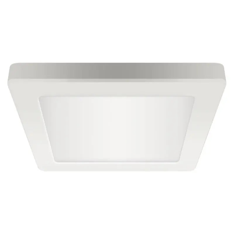 Plafonnier carré OLGA LED 24W BLANC CCT alimentation inclus