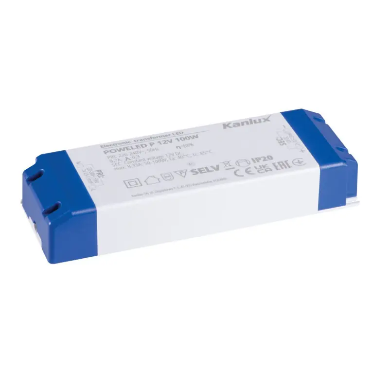 Alimentation transformateur courant POWELED P 12V 100W