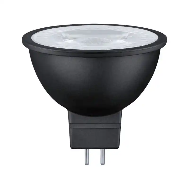 Ampoule led gu5.3 12v noire 6w 445lm