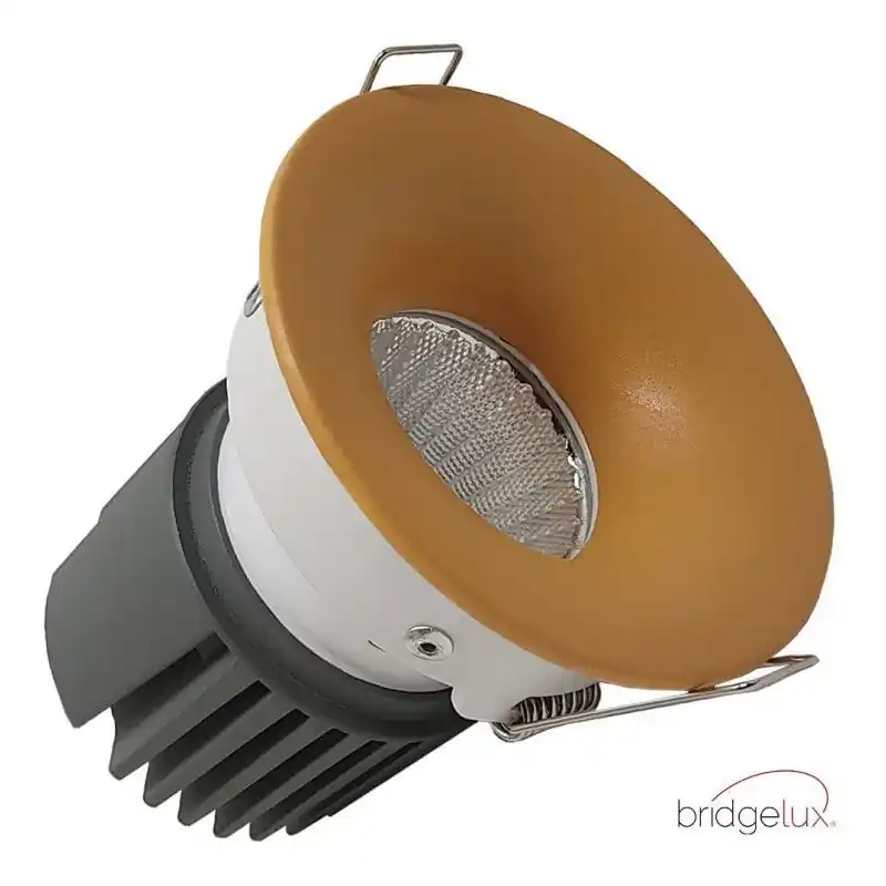 Encastrable led 15w basse luminance-ip44-ugr13 jaune