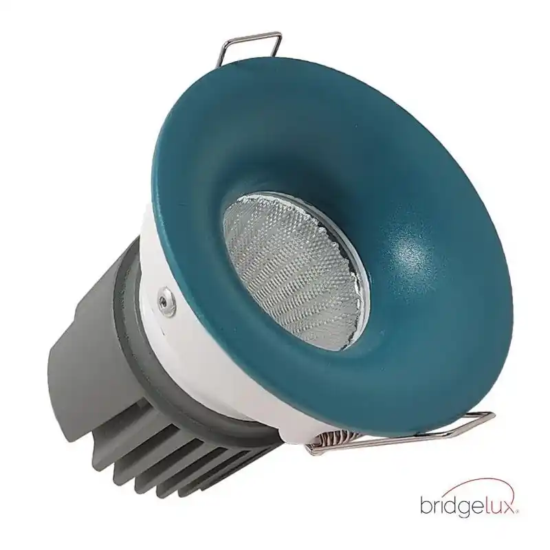 Encastrable led 15w basse luminance-ip44-ugr13-bleu