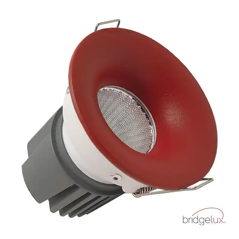 Encastrable led 15w basse luminance-ip44-ugr13-rouge