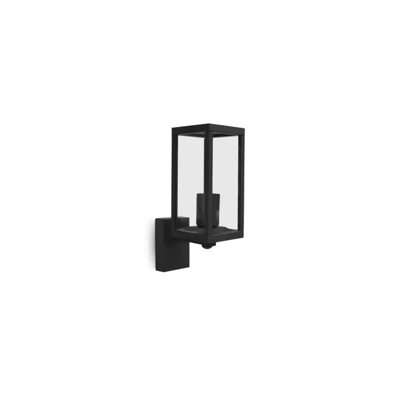 APPLIQUE MURALE E27 GRIS ANTHRACITE lanterne cage moderne