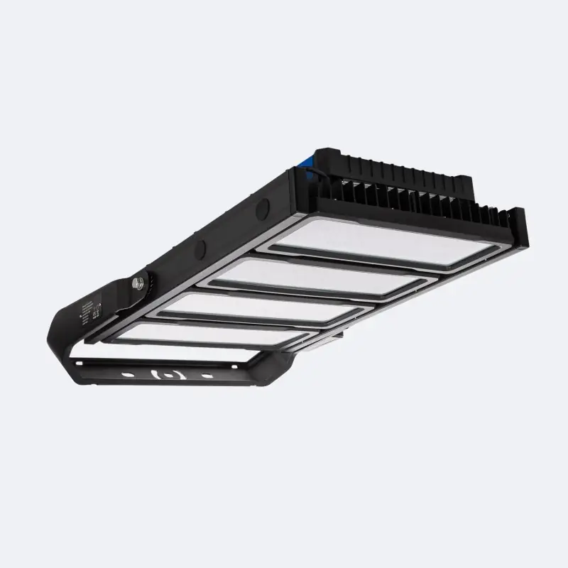 Projecteur led 1200w-210000 lumens-5000k-ip66 professionnel variable 0-10v