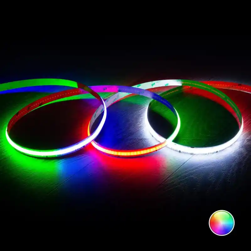 Ruban 5m led cob rgbic 24v-ip20 digital pixel 360led/m