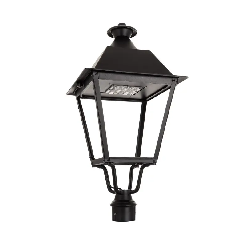 Tête de mat 60w LED Philips 1-10v-lanterne-9000 lumens-éclairage public parking routier
