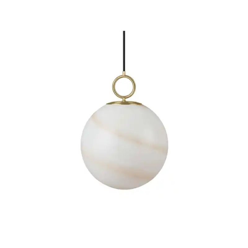 Suspension Stockholm Ø30 Marble Brown-Halo Design