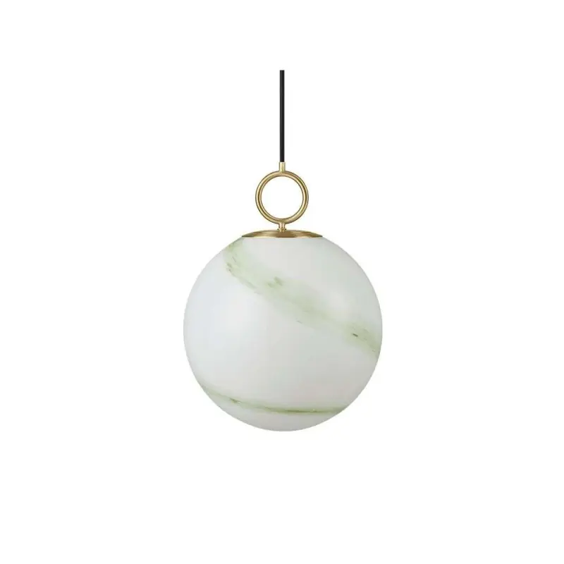 Suspension Stockholm Ø30 Marble Green-Halo Design