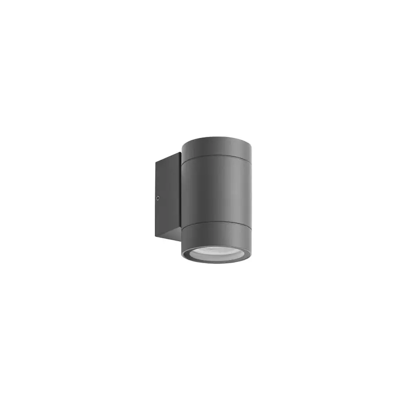 Applique exterieure Cub Rond Bas gris anthracite ou blanc