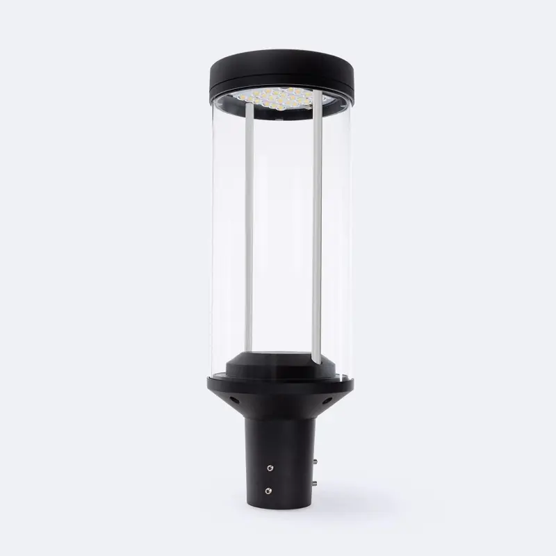 Tête de mat candélabre 60w LED Philips-7200 lumens-éclairage public parking routier