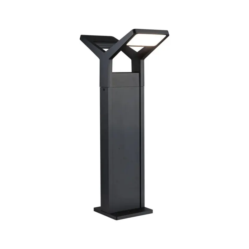 Borne lumineuse LED Juntea IP44 585mm 3000K 2x12,5W 2x800lm 230V Anthracite Aluminium