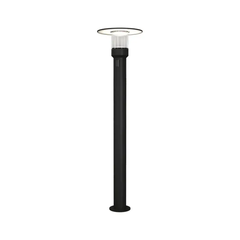 Borne LED Sienna Détecteur haute fréquence résistant à l‘eau de mer IP44 780mm 3000K 9W 400lm 230V Anthracite Aluminium