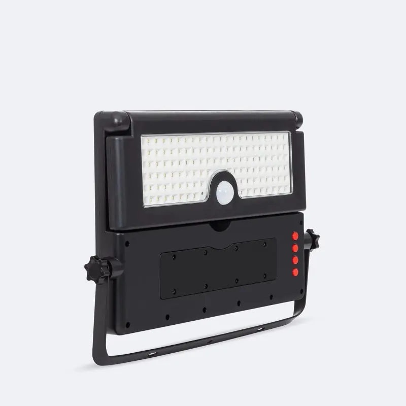 Projecteur applique solaire 10w led détecteur de mouvement 8m-1600 lumens