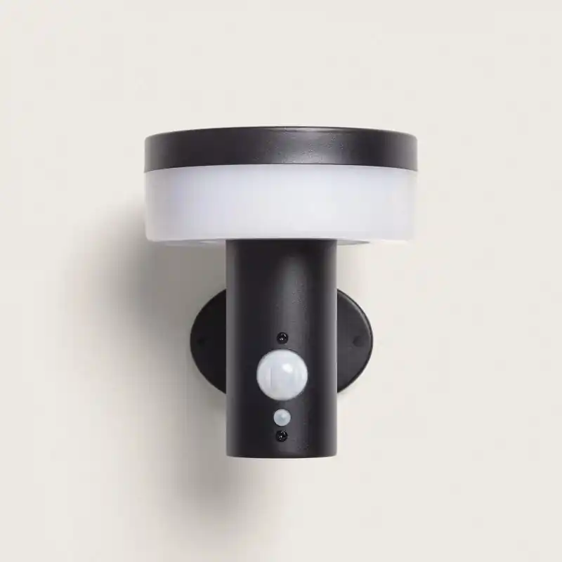 Applique solaire détecteur de mouvement 2w led 140 lumens 3000k