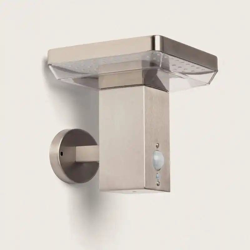 Applique solaire ip44 led 470 lumens détecteur de mouvement