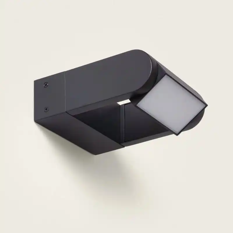Applique projecteur led 6W orientable noir-500 lumens-3000k