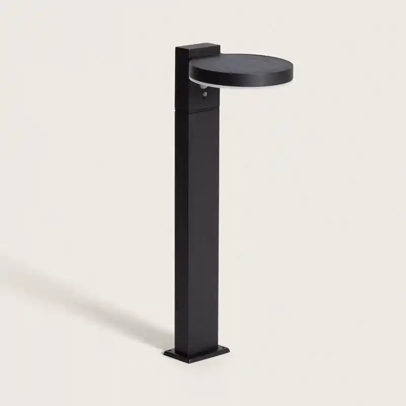 Borne led solaire detecteur de mouvement 50cm-ip44-300lm