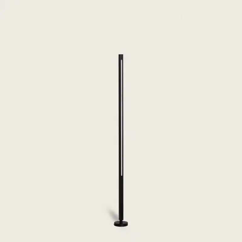 Borne potelet barre exterieur led noire-ip65-4 tailles 80-100-120-160cm